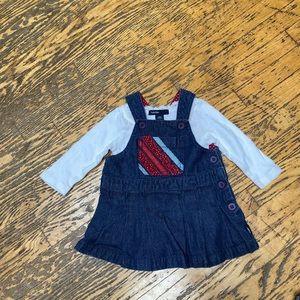 Roots Jean Jumper with Gap sweet long sleeve onsie